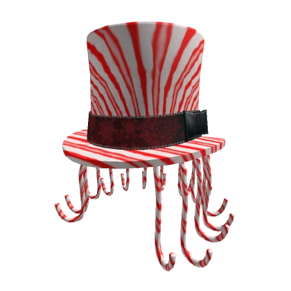 Candy cane hat