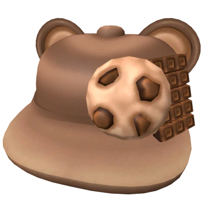Chocolate Cookie Bear Beret
