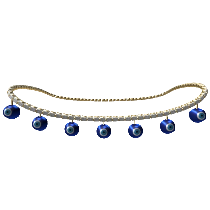 CUTE GOLD EVIL EYE BELLY CHAIN