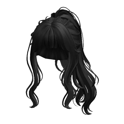 Wavy Ponytail(Black)