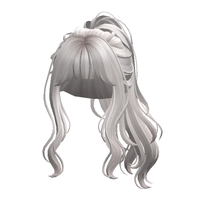 Wavy Ponytail(Silver)