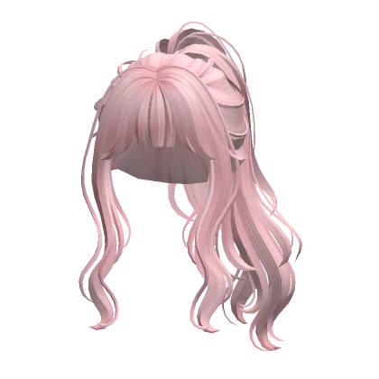 Wavy Ponytail(Pink)