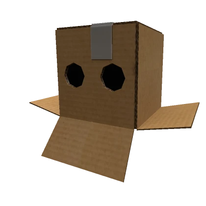 Cardboard Warrior Head