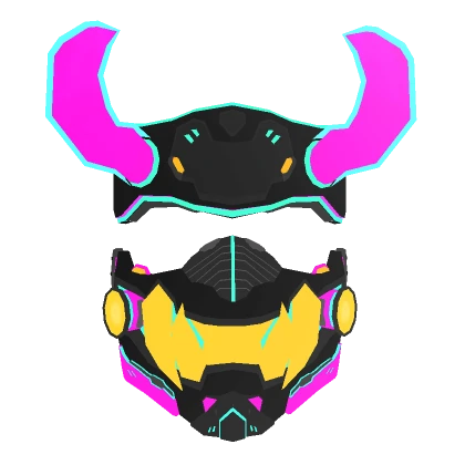 Cyberpunk Oni Mask