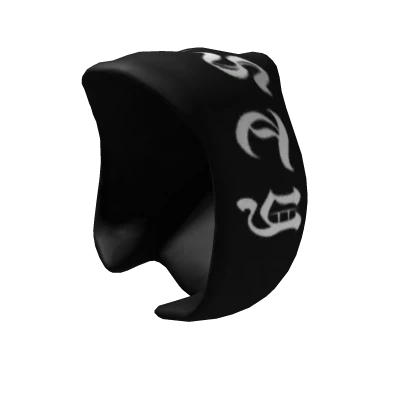 Black Oversized Siresty Hood