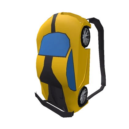 Hypercar Backpack Yellow