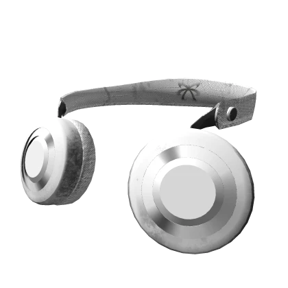 ✅ White PRO Headphones (Neck)