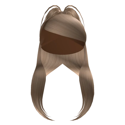 Half Up Half Down Side Swoop In Blonde