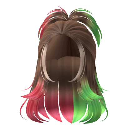 🍉Bella's Cozy Messy Hair-Up in Watermelon