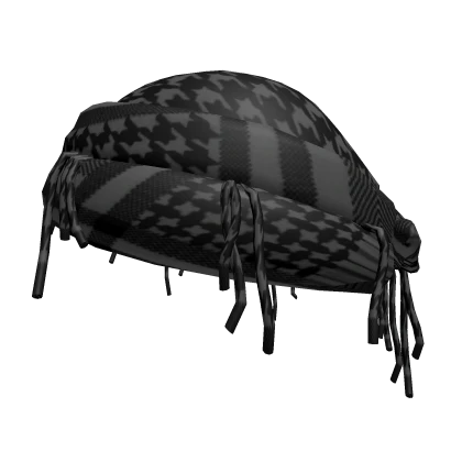 Black Arab Keffiyeh Traditional