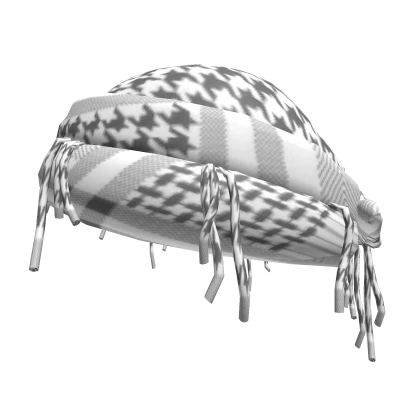 White Arab Keffiyeh Traditional