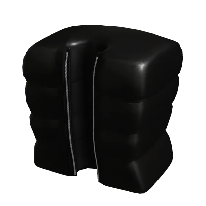 Black Sleeveless Puffer 3.0