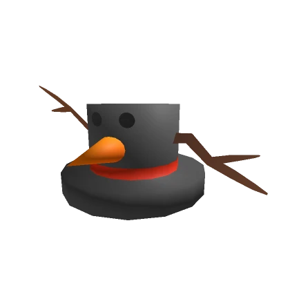 Charcoal Snowman Tophat