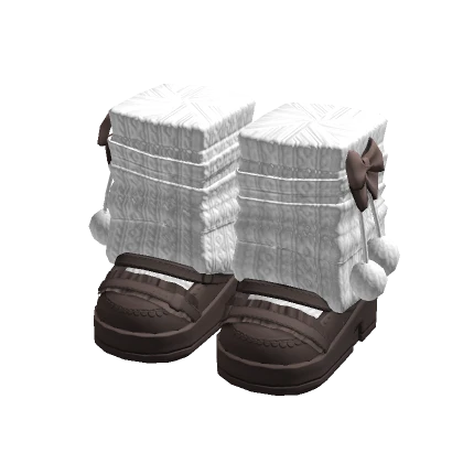 Winter Bow Doll Platforms