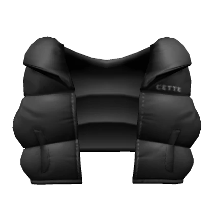 Cette Puffer Vest In Black [3.0]