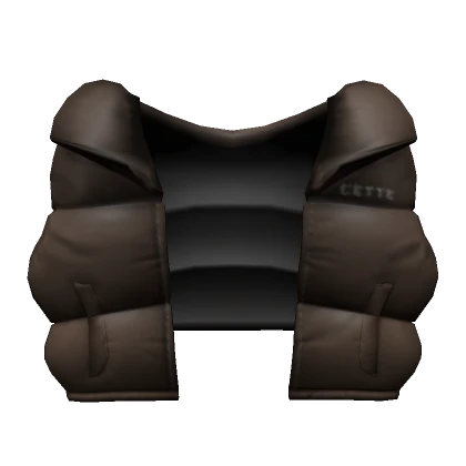 Cette Puffer Vest In Chocolate [3.0]