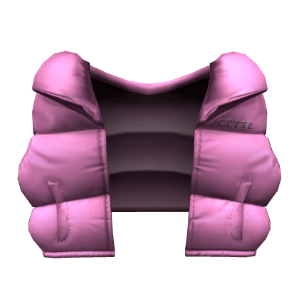 Cette Puffer Vest In Pink [3.0]