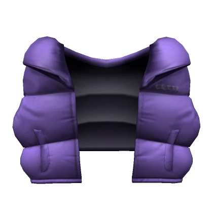 Cette Puffer Vest In Purple [3.0]