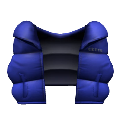 Cette Puffer Vest In Blue [3.0]