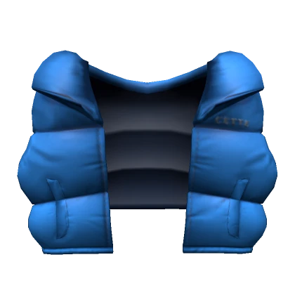 Cette Puffer Vest In Light Blue[3.0]