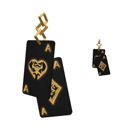 Ace Cards Earrings