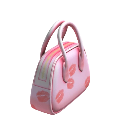 Handheld Lipstick Bag in Pink