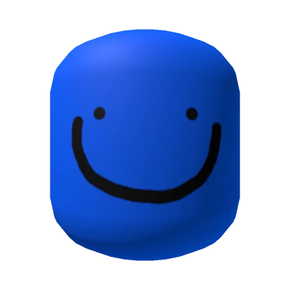 Blue Happy Titan Head