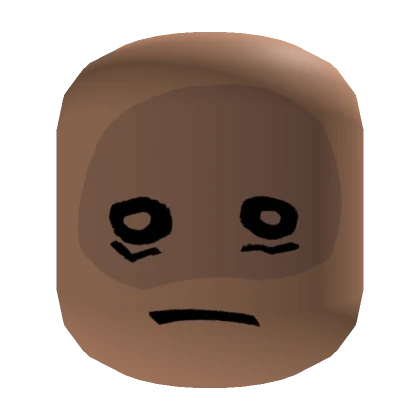 Scared Traumatized Sad Face [Brown]