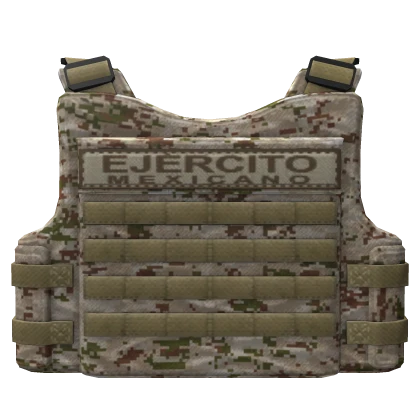 Arid Mexican Army Body Armor