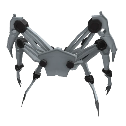 Futuristic Robotic Back Tentacles