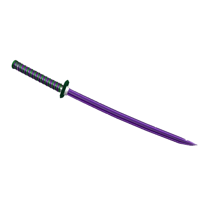 Purple Christmas Katana