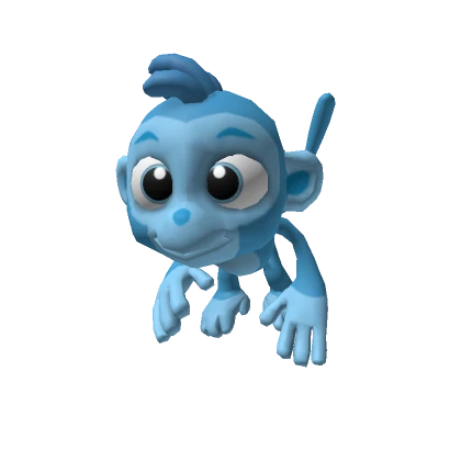 Blue Monkey Buddy