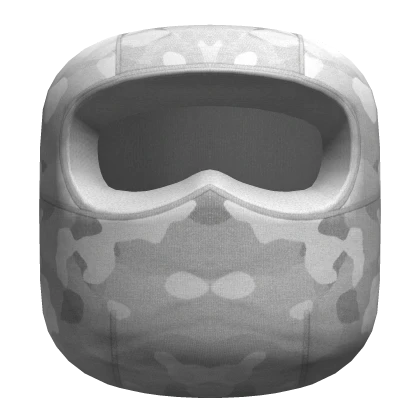Snow White Camo Balaclava