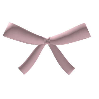 ɞ | cute light pink bow addon (for void)