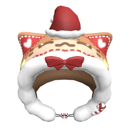 ˚ʚ♡ɞ˚ Christmas Kawaii Cute Santa Cat Hood