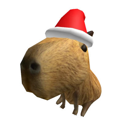 Christmas Capybara