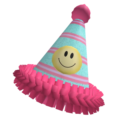 Preppy Smiley Party Hat