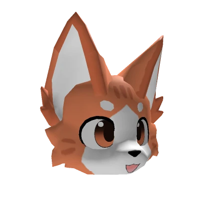 Orange Kemono Cat (Colored Eyes)