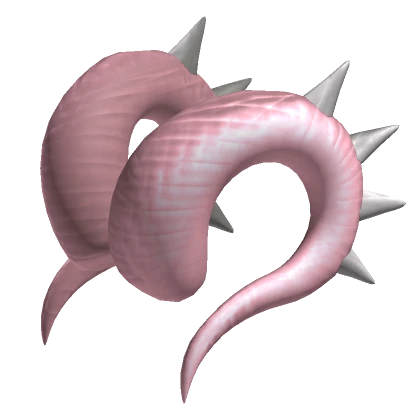 Soft Pink Zephyr Horns