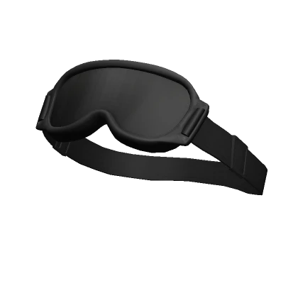 Black Tactical Goggles (Raised)