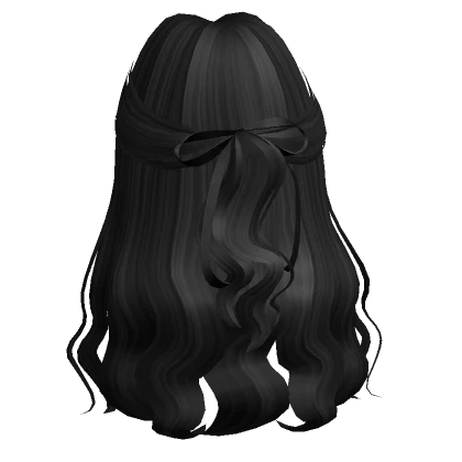 Long Waves w/ Black Bow (Black)