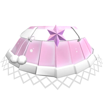 Christmas Skirt Chibi Pink