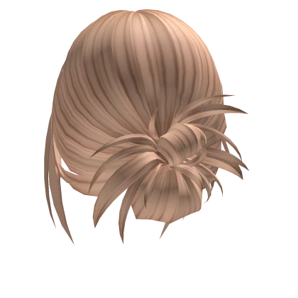 Low Tied Bun (Blonde)