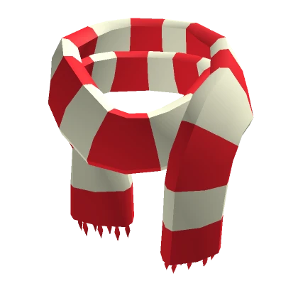 Red Striped Scarf