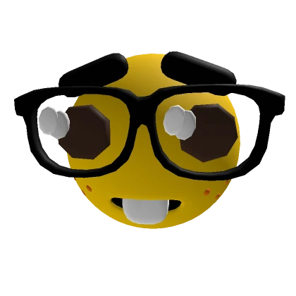 Roblox Nerd Emoji Head