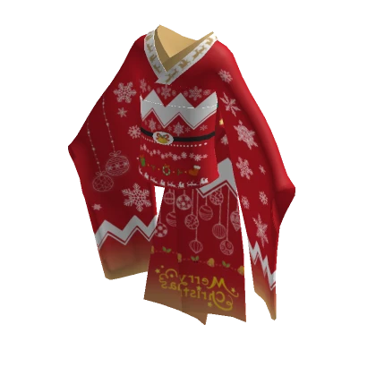 Maiko's kimono -Christmas- No.1