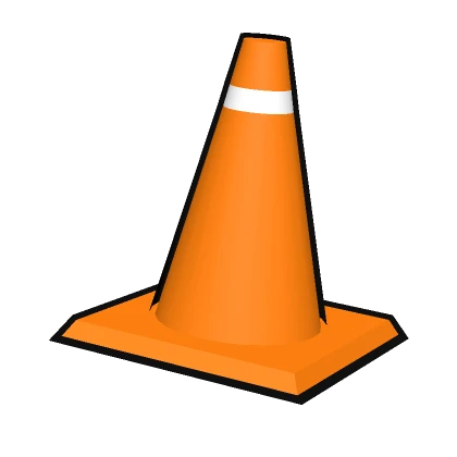 Cartoony Traffic Cone