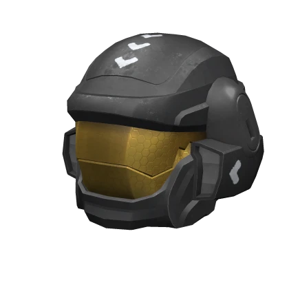 Charcoal Black Cyber Helmet