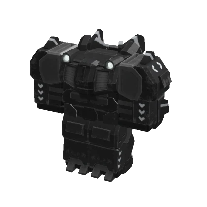 Charcoal Black Cyber Armor