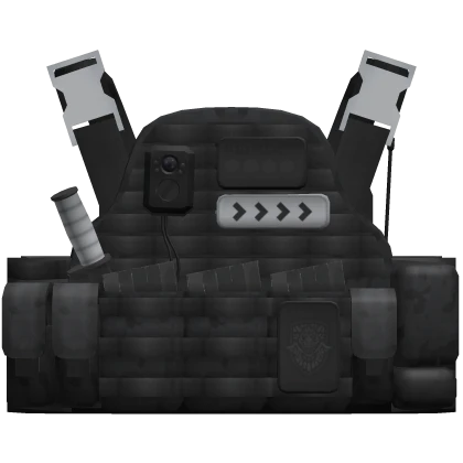Charcoal Black Body Armor